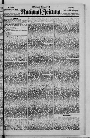 Nationalzeitung on May 22, 1869