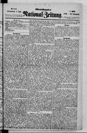 National-Zeitung vom 05.06.1869