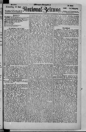 Nationalzeitung on Jun 10, 1869