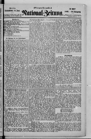 Nationalzeitung vom 12.06.1869