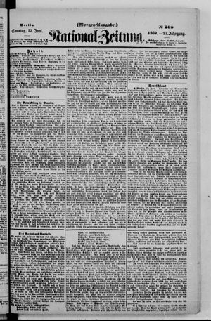 Nationalzeitung vom 13.06.1869