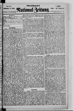 Nationalzeitung on Jun 16, 1869