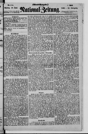 Nationalzeitung vom 28.06.1869