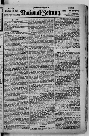 National-Zeitung vom 13.07.1869