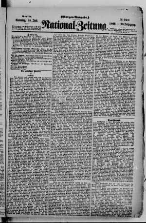 National-Zeitung vom 18.07.1869