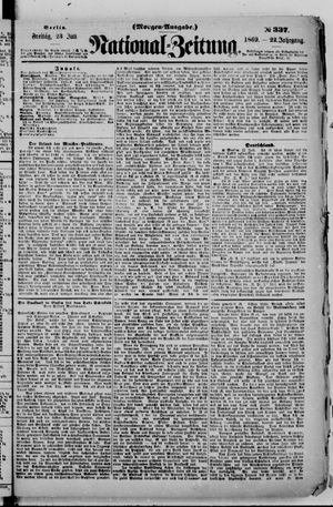 National-Zeitung on Jul 23, 1869