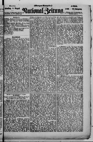 Nationalzeitung vom 03.08.1869