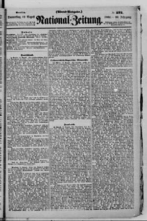 National-Zeitung on Aug 12, 1869