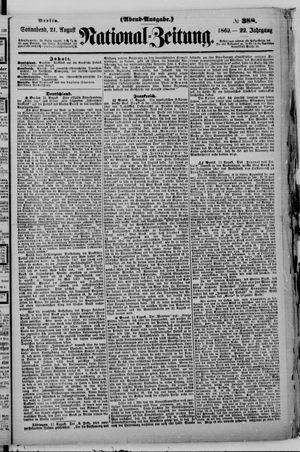 National-Zeitung on Aug 21, 1869