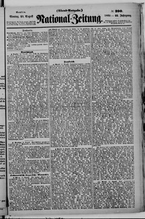 Nationalzeitung on Aug 23, 1869