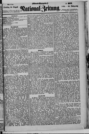 Nationalzeitung on Aug 24, 1869