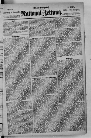 Nationalzeitung vom 02.09.1869