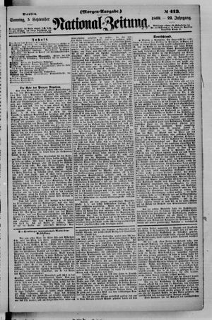 Nationalzeitung vom 05.09.1869