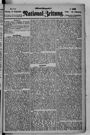 National-Zeitung on Sep 10, 1869