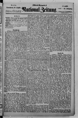 National-Zeitung vom 25.09.1869