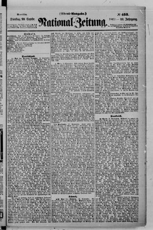 Nationalzeitung vom 28.09.1869