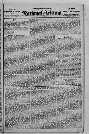 Nationalzeitung vom 02.10.1869
