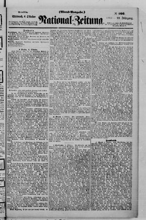 Nationalzeitung vom 06.10.1869