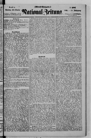 National-Zeitung on Oct 18, 1869