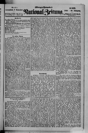 Nationalzeitung on Nov 6, 1869