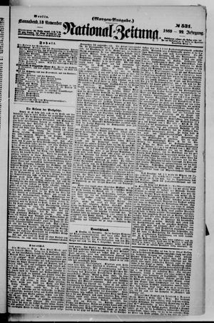 National-Zeitung on Nov 13, 1869