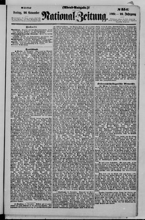 National-Zeitung on Nov 26, 1869