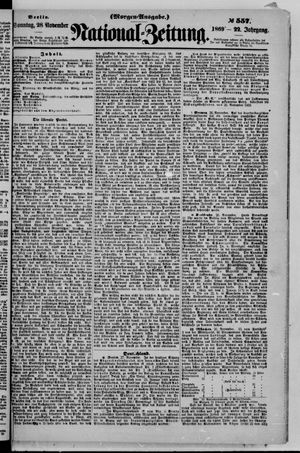 National-Zeitung on Nov 28, 1869