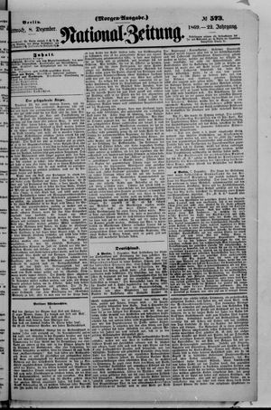 Nationalzeitung on Dec 8, 1869