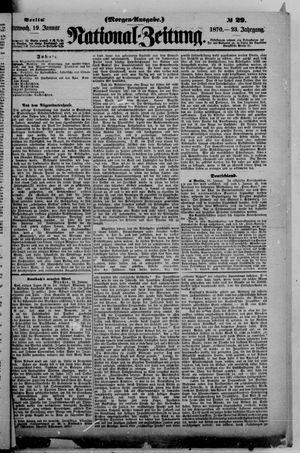 Nationalzeitung on Jan 19, 1870