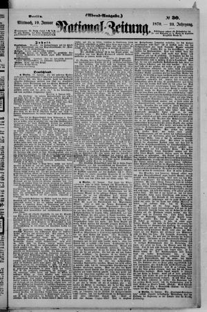 Nationalzeitung on Jan 19, 1870