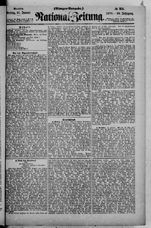 Nationalzeitung on Jan 21, 1870