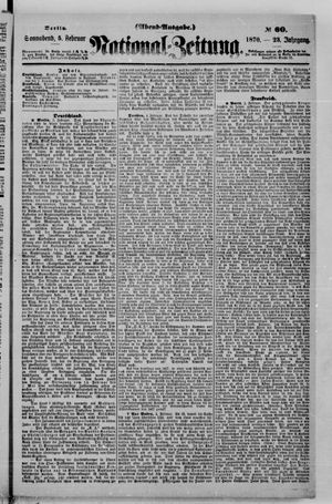 Nationalzeitung vom 05.02.1870