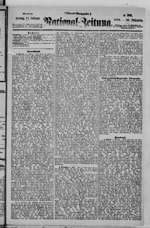 Nationalzeitung on Feb 11, 1870