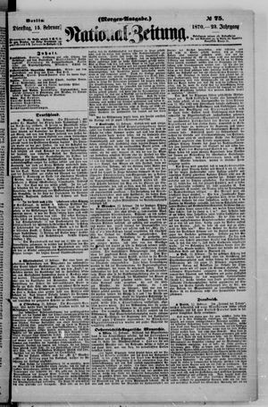 National-Zeitung vom 15.02.1870