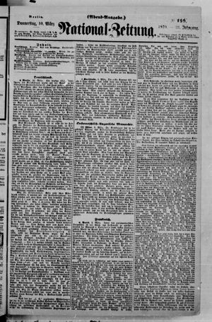 Nationalzeitung on Mar 10, 1870