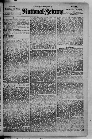 Nationalzeitung vom 13.03.1870