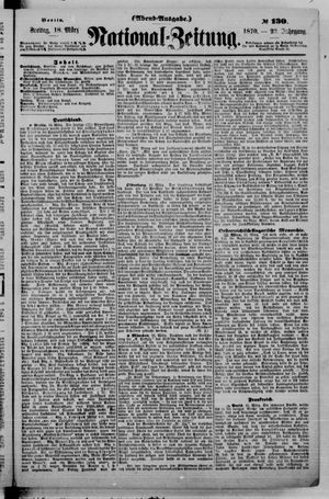 Nationalzeitung vom 18.03.1870