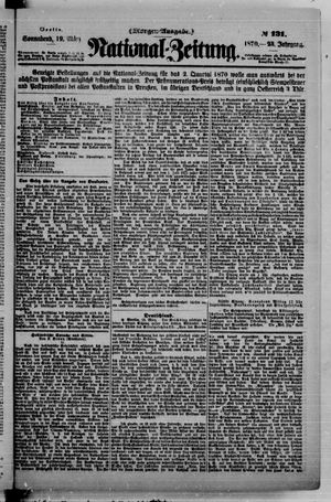 Nationalzeitung vom 19.03.1870