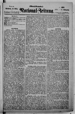 Nationalzeitung on Mar 23, 1870