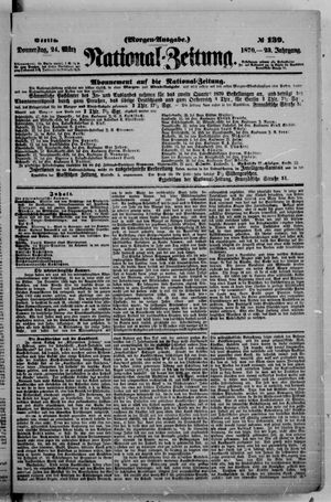 National-Zeitung vom 24.03.1870
