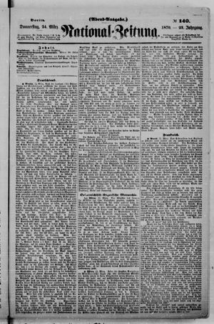 National-Zeitung vom 24.03.1870
