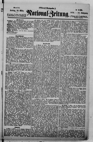 Nationalzeitung on Mar 25, 1870
