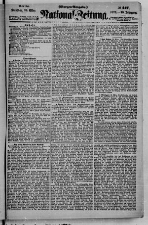 Nationalzeitung vom 29.03.1870