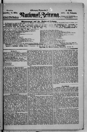 National-Zeitung vom 31.03.1870