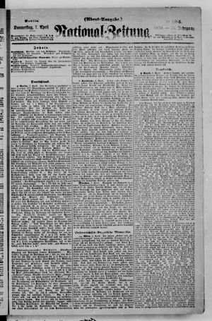 Nationalzeitung on Apr 7, 1870