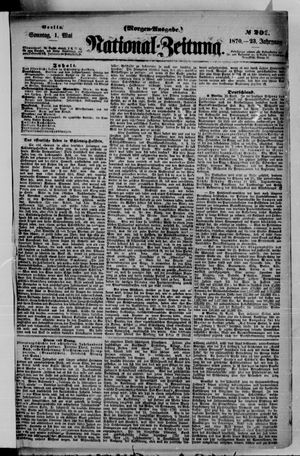 Nationalzeitung vom 01.05.1870