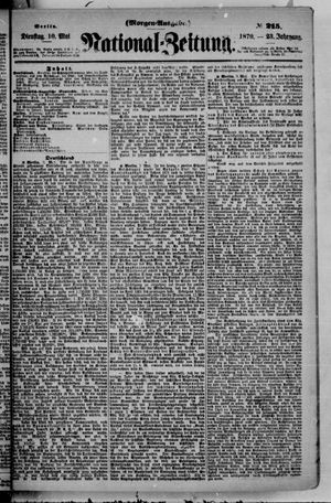 Nationalzeitung on May 10, 1870