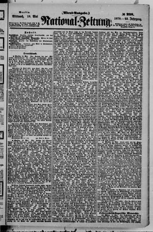 National-Zeitung vom 18.05.1870