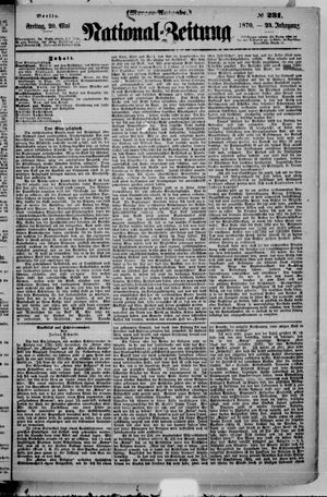 Nationalzeitung on May 20, 1870