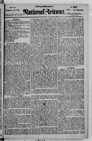 National-Zeitung vom 12.06.1870